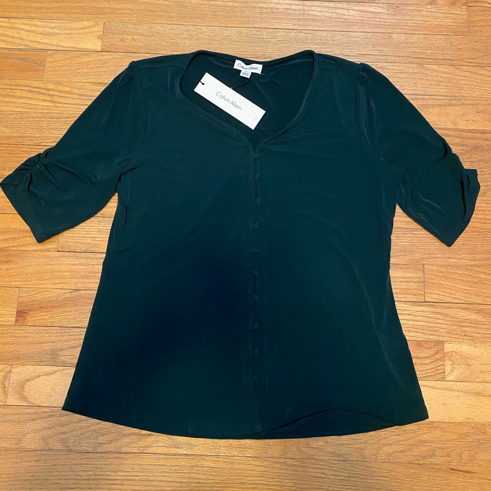 Calvin Klein Women’s Blouse size L